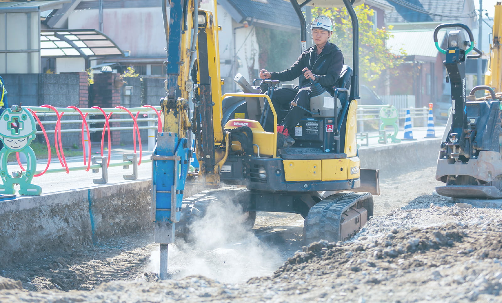 公共工事の様子